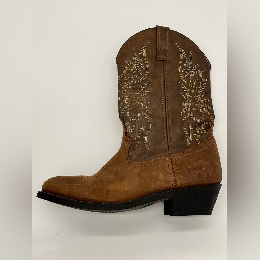 NWOB- Laredo Brown Western Boots - Men’s 10.5 D - Picture 13 of 16